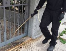 Απεντόμωση για κατσαρίδες σε πολυκατοικία