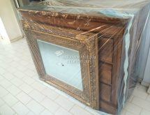 Προστασία ξύλου από σαράκι - Ξύλινα αντικείμενα σε καμίνι υποκαπνισμού